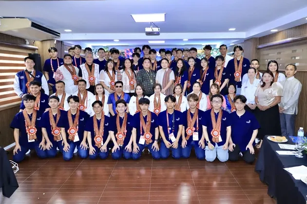 อบอุ่นหัวใจ! ๓๔ เยาวชนไทยร่วมกิจกรรม One School One Country แลกเปลี่ยนวัฒนธรรม ในงานแข่งขันฝีมือแรงงานอาเซียนที่ฟิลิปปินส์