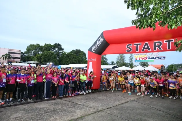 โรงเรียนหาดใหญ่รัฐประชาสรรค์ จ.สงขลา จัดกิจกรรม ‘ญ.ร.ส. เดิน-วิ่ง มินิมาราธอน ครั้งที่ ๒’ คึกคัก ผู้ร่วมกว่า ๓,๕๐๐ คน รายได้สมทบทุนการศึกษา หนุนสงขลาเมืองกีฬา ๒๐๒๕ และส่งเสริมการท่องเที่ยว