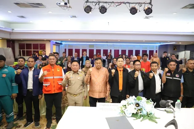 ยะลา -เปิดตัว  แผนปฏิบัติการด้านพัฒนาความปลอดภัยด้านอัคคีภัย มุ่งเน้นลดความสูญเสีย ยกระดับมาตรฐานความปลอดภัย