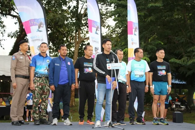 นักวิ่งนับพันคน เข้าร่วมกิจกรรมกีฬาเพื่อการท่องเที่ยวชะอวด Trail Running Festival ๒๐๒๕ สัมผัสเส้นทางธรรมชาติที่งดงามและท้าทาย ขับเคลื่อนเศรษฐกิจชุมชน กระตุ้นการท่องเที่ยวอำเภอชะอวดเป็นที่รู้จักแพร่หลาย