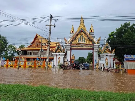 ความคืบหน้าสถานการณ์อุทกภัยจังหวัดสุโขทัย