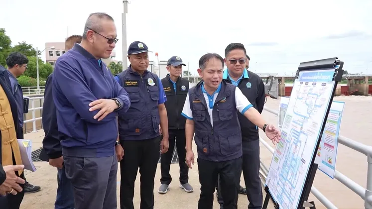 สำนักงานทรัพยากรน้ำแห่งชาติ ร่วมประชุมบริหารจัดการน้ำลุ่มเจ้าพระยา ณ เขื่อนเจ้าพระยา จังหวัดชัยนาท