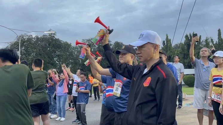 ค่ายสุรศักดิ์มนตรี จัดงานเดิน – วิ่ง การกุศล ๑๐๐ ปีบ้านป่องนัก รำลึกประวัติศาสตร์ ๑๐๐ ปี
