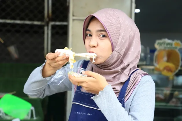 โมจิผลไม้ครีมชีส เมนูฮิตติดกระแส อามานาผลไม้นอก ยะลา