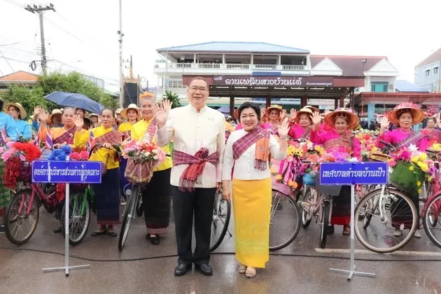 อ.เกษตรสมบูรณ์ พิธีเปิดงานส่งเสริมและสืบสานตำนานสาวบ้านแต้ ประจำปี ๒๕๖๘