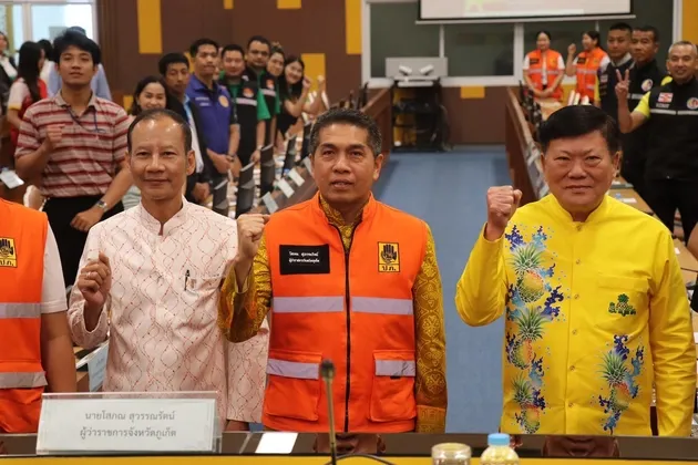 จังหวัดภูเก็ต จัดโครงการมหาดไทยแรงงาน สานพลังเครือข่าย ร่วมใจต้านอัคคีภัยศาลากลางจังหวัดภูเก็ต เสริมแผนความปลอดภัยด้านอัคคีภัยระดับจังหวัด