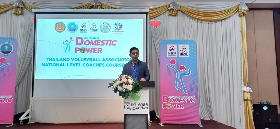 สมาคมวอลเลย์ฯ จัดโครงการ Domestic Power อบรมโค้ช-แคมป์เยาวชนภาคตะวันออกเฉียงเหนือดันศักยภาพกีฬาระดับรากหญ้าสู่มาตรฐานสากล