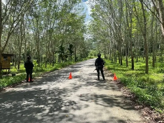 ทราบชื่อแล้ว กลุ่มก่อความไม่สงบ บ้านห้วยเต่า อ สะบ้าย้อย จ สงขลา หลัง จนท เข้าปิดล้อมพื้นที่ เกิดยิงปะทะ