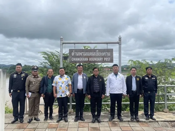 ผู้ว่าฯ เลย ตรวจเยี่ยมด่านผ่านแดนคกไผ่ ขับเคลื่อนการบริหารจัดการชายแดนอย่างมั่นคง