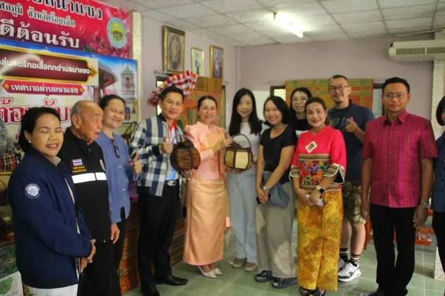 ร้อยเอ็ด-โชว์ภูมิปัญญาเสื่อกก – รองผู้ว่าฯ พิชัยยา ต้อนรับสื่อและ Influencer ไต้หวัน สู่เวทีโลก