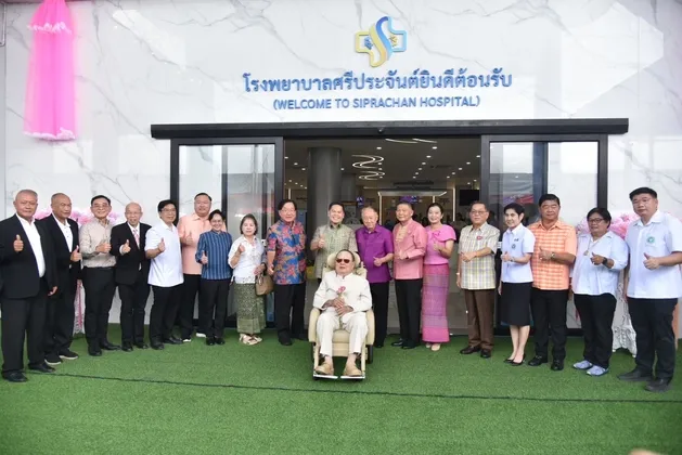 รมว.พม.วราวุธฯ ประธานพิธีเปิดอาคารผู้ป่วยนอก-อุบัติเหตุฉุกเฉิน ๔ ชั้น โรงพยาบาลศรีประจันต์